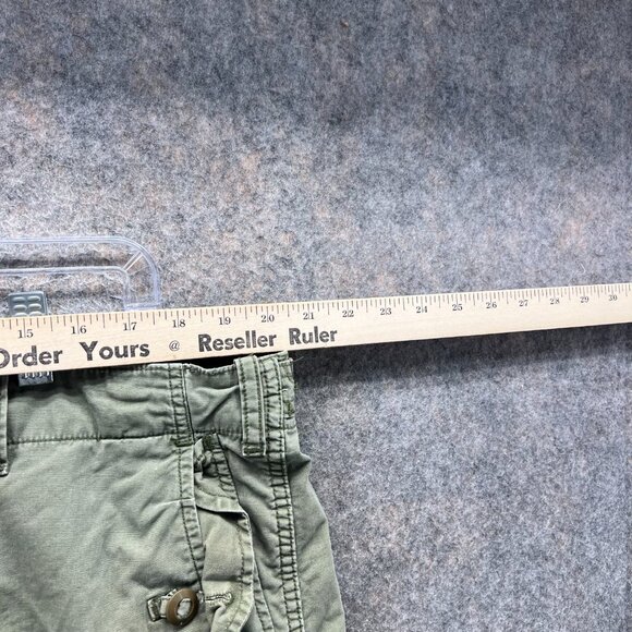 Vintage Ralph Lauren Shorts Men 40 Green Surplus Fit Cargo Military Utility 90s - Picture 3 of 10